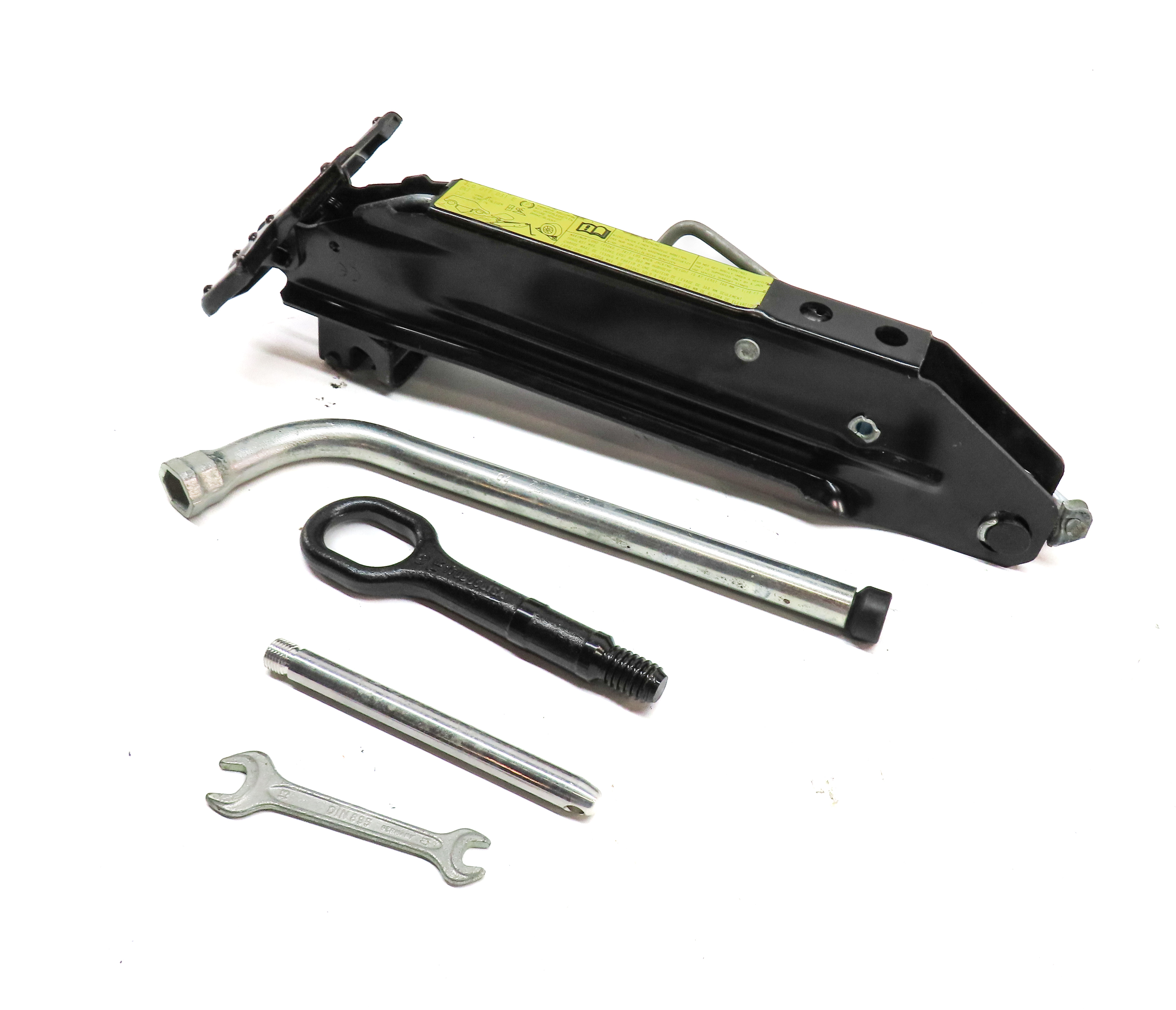 2013-2015 AUDI Q7 (4L) EMERGENCY SPARE TIRE CAR LIFT JACK LUG WRENCH TOOL KIT — exact item pictured